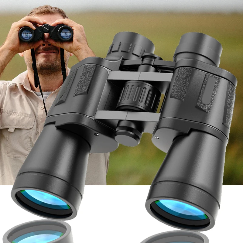 High Powerful Binoculars Professional Telescope Long Range 20X50 HD Optical Phone Holder Tripod Low Light Night Vision Camping
High Powerful Binoculars Professional Telescope Long Range 20X50 HD Optical Phone Holder Tripod Low Light Night Vision Camping