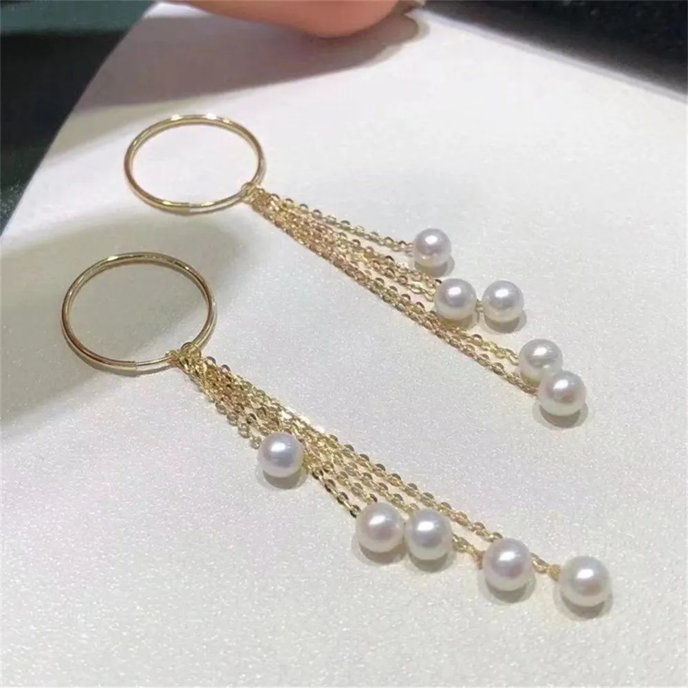 DIY pearl earring accessories S925 sterling silver jewelry multi bead female ear buckle empty holder Fit 4-7mm beads
DIY pearl earring accessories S925 sterling silver jewelry multi bead female ear buckle empty holder Fit 4-7mm beads