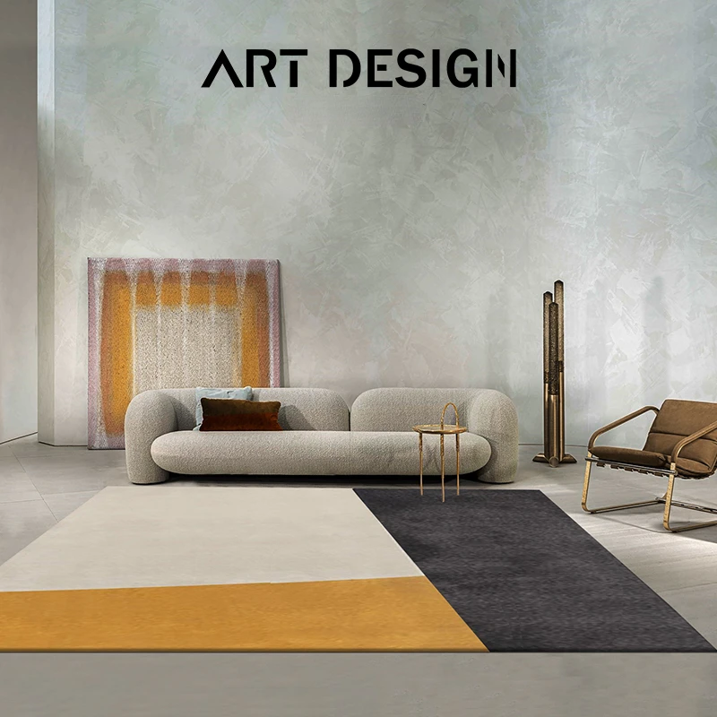 Geometric Art Carpet Modern Minimalist Living Room Sofa Carpets Imitation Cashmere Contrast Color Bedroom Bedside Thickened Rug
Geometric Art Carpet Modern Minimalist Living Room Sofa Carpets Imitation Cashmere Contrast Color Bedroom Bedside Thickened Rug