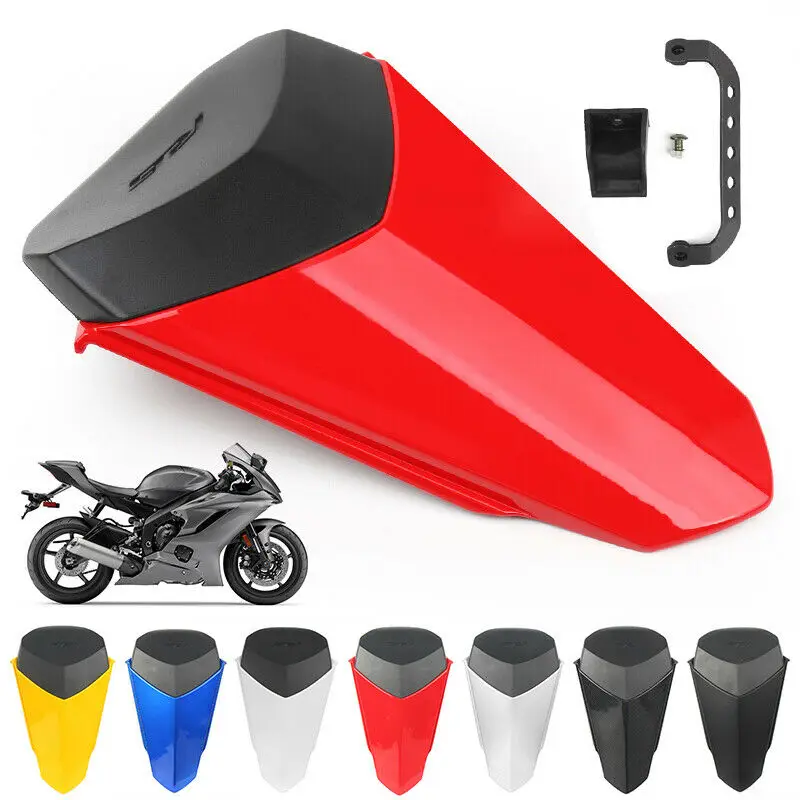 

Rear Passenger Pillion Seat Cowl Fairing fit for YAMAHA YZF-R6 2017 - 2020 Tail Cover 2018 2019 YZF R6 YZF600 YZF 600 YZFR6