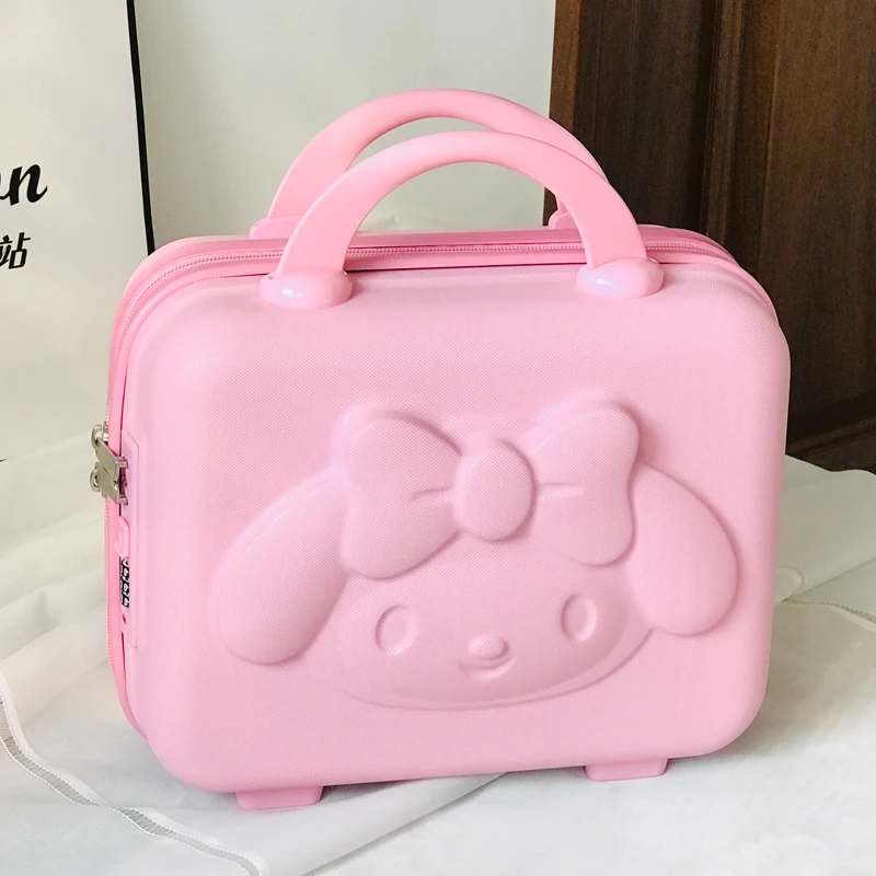 14/16Inch Sanrios My Melody Hello Kittys Hand Luggage Women Portable Travel Password Box Cosmetic Storage Bag Boarding Case Gift
14/16Inch Sanrios My Melody Hello Kittys Hand Luggage Women Portable Travel Password Box Cosmetic Storage Bag Boarding Case Gift