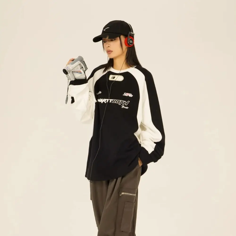 Long Sleeve Oversized Sweatshirts Street O-Neck Y2k Clothes Man Sweatshirts Letter Loose Casual Streetwear Boys
Long Sleeve Oversized Sweatshirts Street O-Neck Y2k Clothes Man Sweatshirts Letter Loose Casual Streetwear Boys