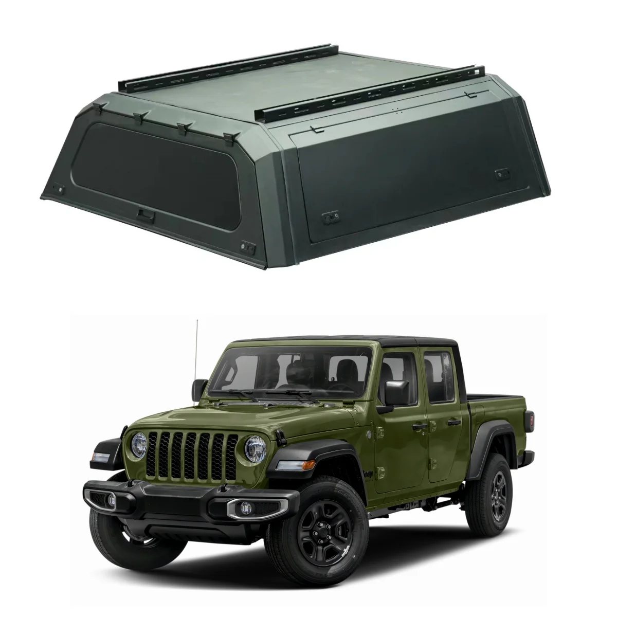 High quality Pickup 4x4 Accessories Customize Hard dust proof Canopy select for JEEP Gladiator
High quality Pickup 4x4 Accessories Customize Hard dust proof Canopy select for JEEP Gladiator