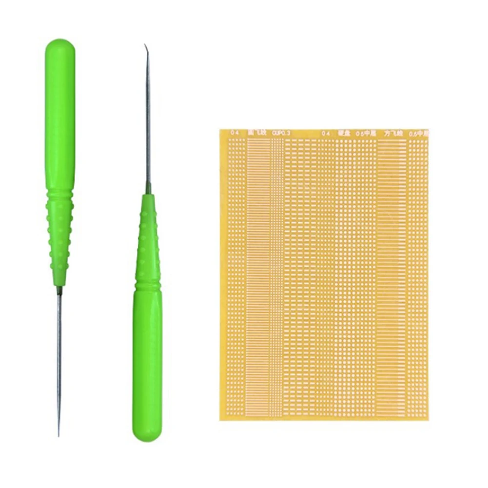 3In1 Soldering Lugs+Needle Welding Repairing Tools Solder Piece Rework Pad Welding Point for Phones IC Pad Touch BGA PCB
3In1 Soldering Lugs+Needle Welding Repairing Tools Solder Piece Rework Pad Welding Point for Phones IC Pad Touch BGA PCB