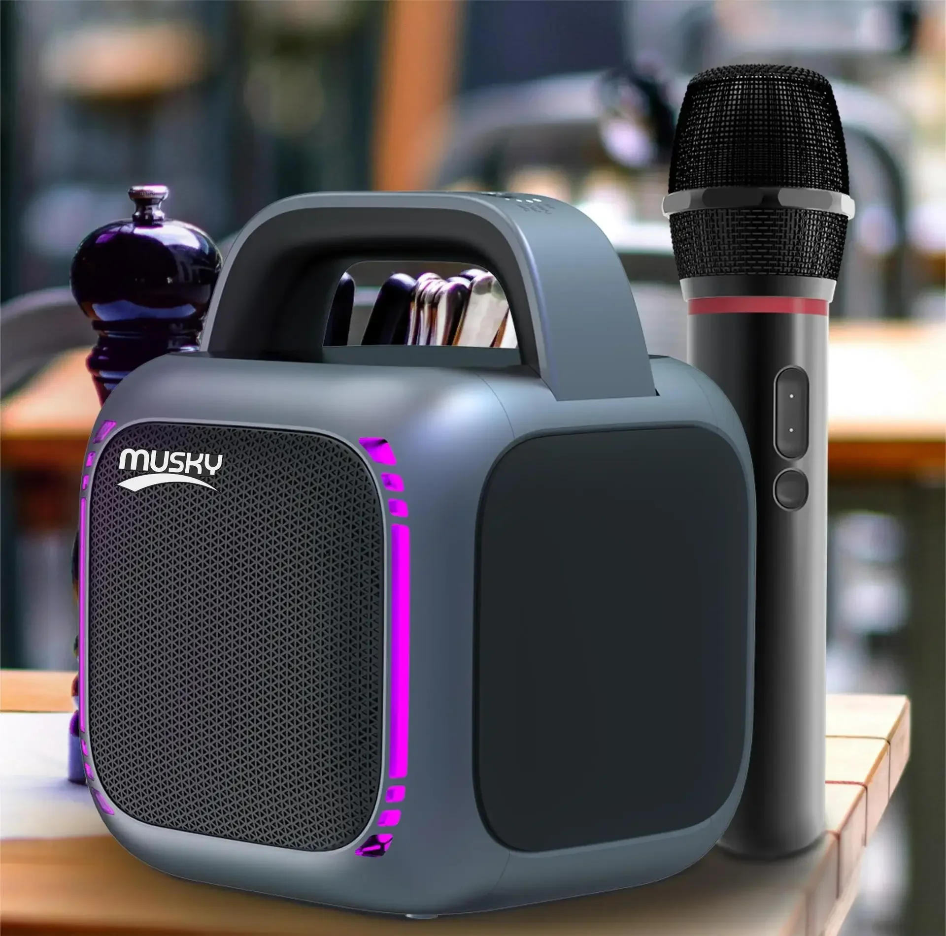 audience subwoofer Wireless handheld Bluetooth speaker with dual microphone karaoke outdoor portable suitable for family parties
audience subwoofer Wireless handheld Bluetooth speaker with dual microphone karaoke outdoor portable suitable for family parties
