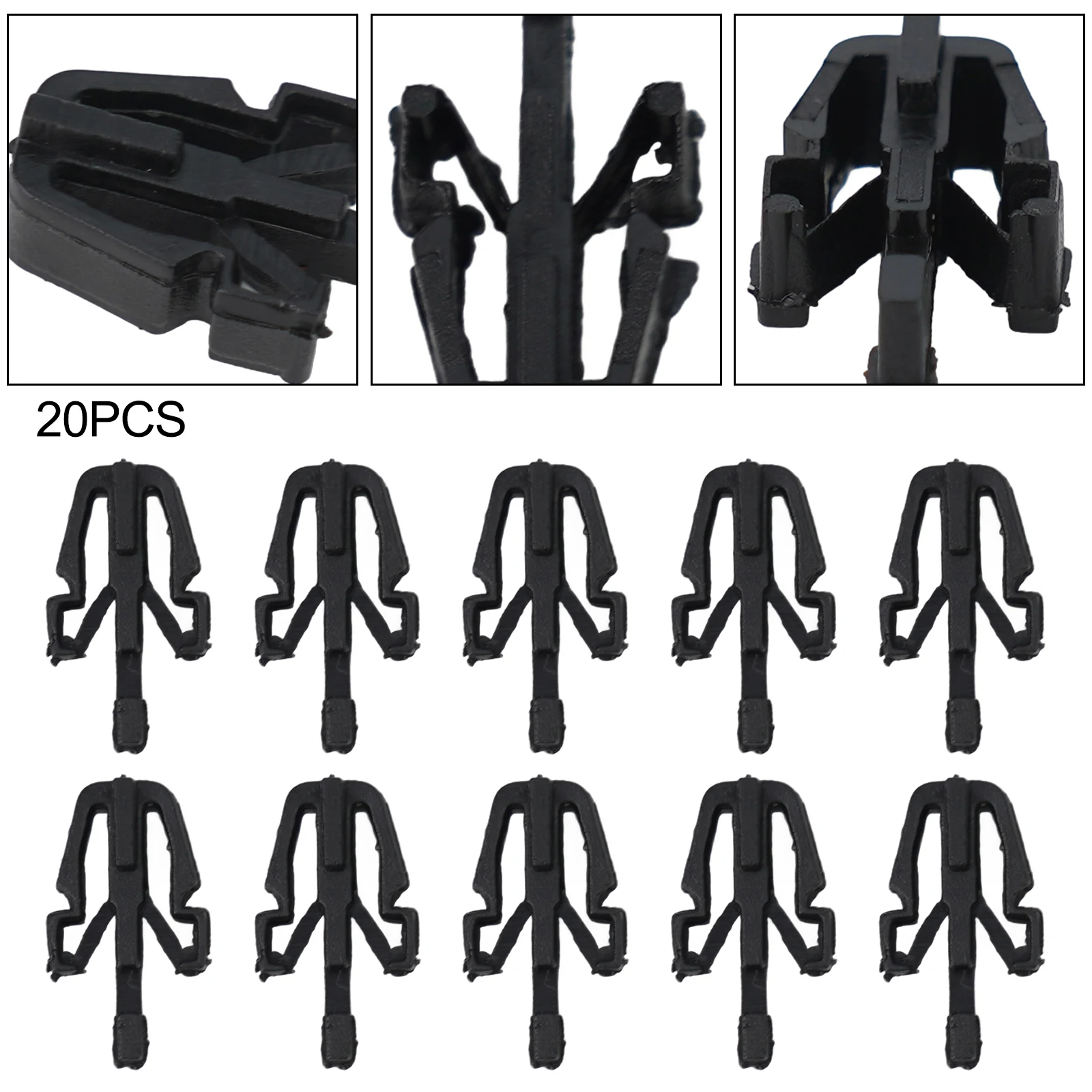 High Quality Material Brand New Front Grille Clip 20pcs 13mm 20pcs Aftermarket Parts Black Engineered Alternatives
High Quality Material Brand New Front Grille Clip 20pcs 13mm 20pcs Aftermarket Parts Black Engineered Alternatives