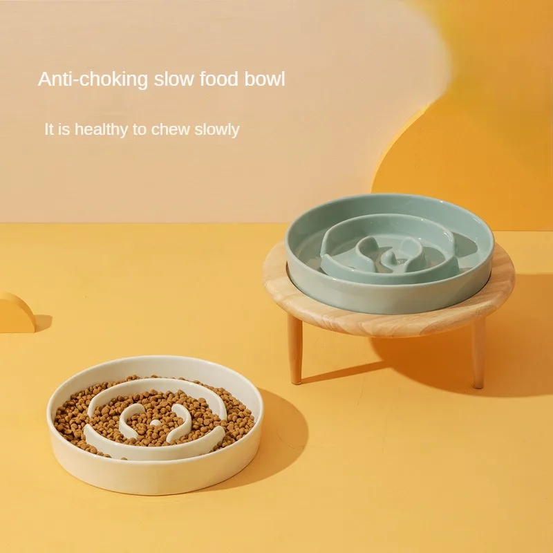 Elevated Raised Cat Dog Bowl Ceramic Slow Feeder Cats Dogs Eating Anti Choking Dishes Food Cups Puppy Fast Eaters Breed Pet Fun
Elevated Raised Cat Dog Bowl Ceramic Slow Feeder Cats Dogs Eating Anti Choking Dishes Food Cups Puppy Fast Eaters Breed Pet Fun