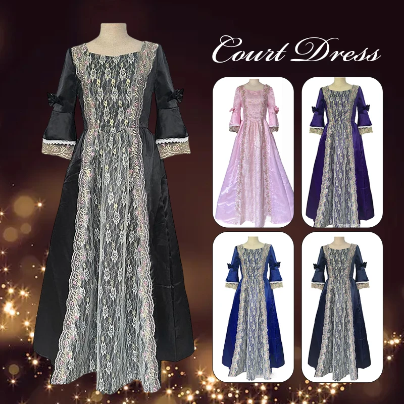 Medieval Victoria Queen Princess Dress Party Formal Dress Punk Corset Lolita Dress Carnival Court Noble Palace Cosplay Costume
Medieval Victoria Queen Princess Dress Party Formal Dress Punk Corset Lolita Dress Carnival Court Noble Palace Cosplay Costume