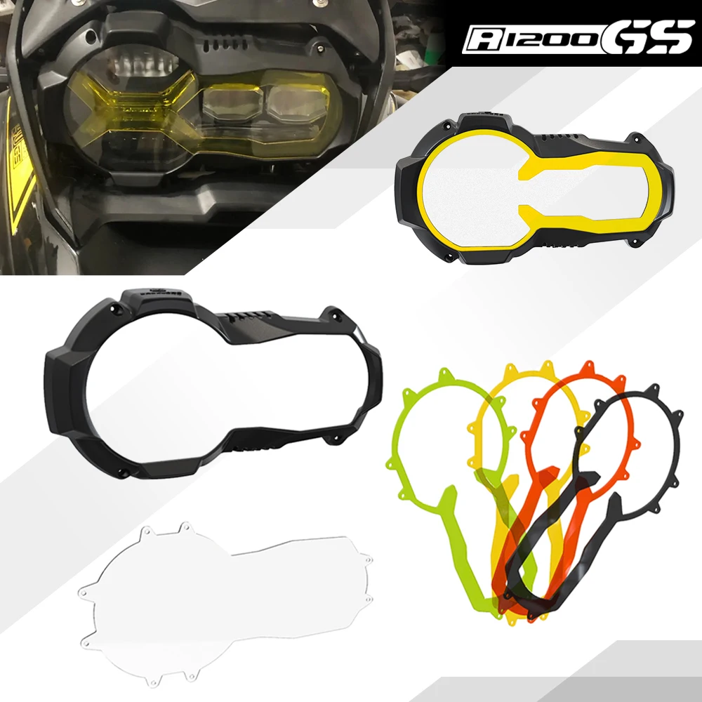 

Motorcycle Headlight Protector With 4 Fluorescent Covers For BMW R1200GS LC ADV R1200GS Adventure R1200 GS Rallye / Exclusive TE