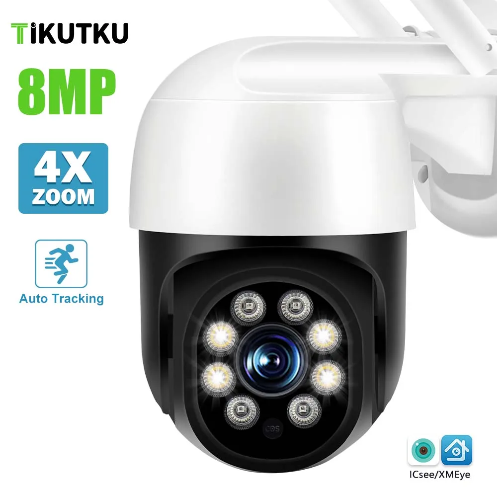 4K 8MP IP Camera WiFi Outdoor Security Protection CCTV Video Surveillance 5MP Auto Tracking PTZ Mini Smart Home Monitor ICsee
4K 8MP IP Camera WiFi Outdoor Security Protection CCTV Video Surveillance 5MP Auto Tracking PTZ Mini Smart Home Monitor ICsee