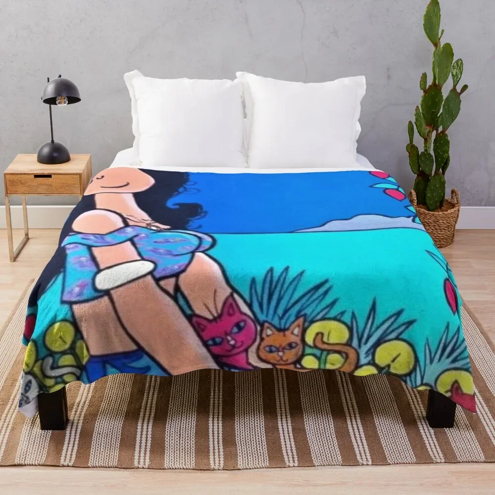 The Lady of the Cats Throw Blanket Beach For Decorative Sofa Bed Fashionable Stuffeds Blankets
The Lady of the Cats Throw Blanket Beach For Decorative Sofa Bed Fashionable Stuffeds Blankets