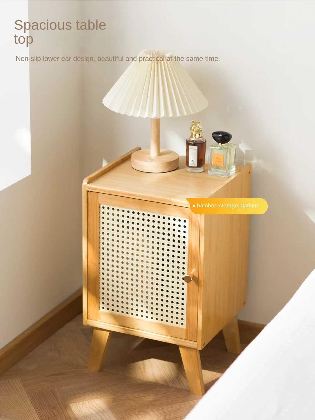 

Simple, modern, small and simple shelf for bedside table rental, ultra-narrow slit cabinet, side cabinet, bedroom locker