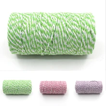 100m Chunky String Cord Gift Wrap CANDY CANE BAKERS TWINE 2mm Scorpion Crab Tag Bundling Rope Gift Packaging Ropes DIY Necklace
100m Chunky String Cord Gift Wrap CANDY CANE BAKERS TWINE 2mm Scorpion Crab Tag Bundling Rope Gift Packaging Ropes DIY Necklace