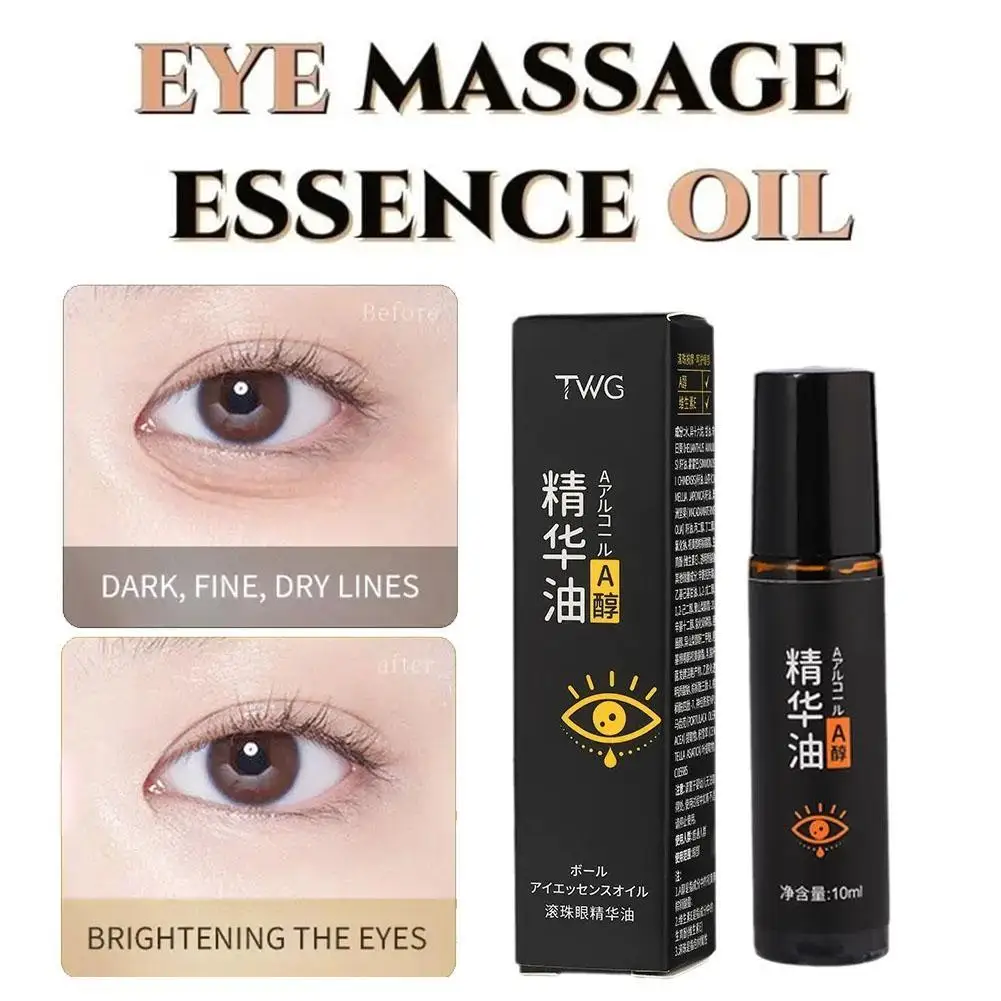 

10ml TWG Eye Serum Removal Wrinkle Anti Aging Massage Essence Oil Fade Fine Lines Remove Eye Bags Dark Circles Firming Eyes Care