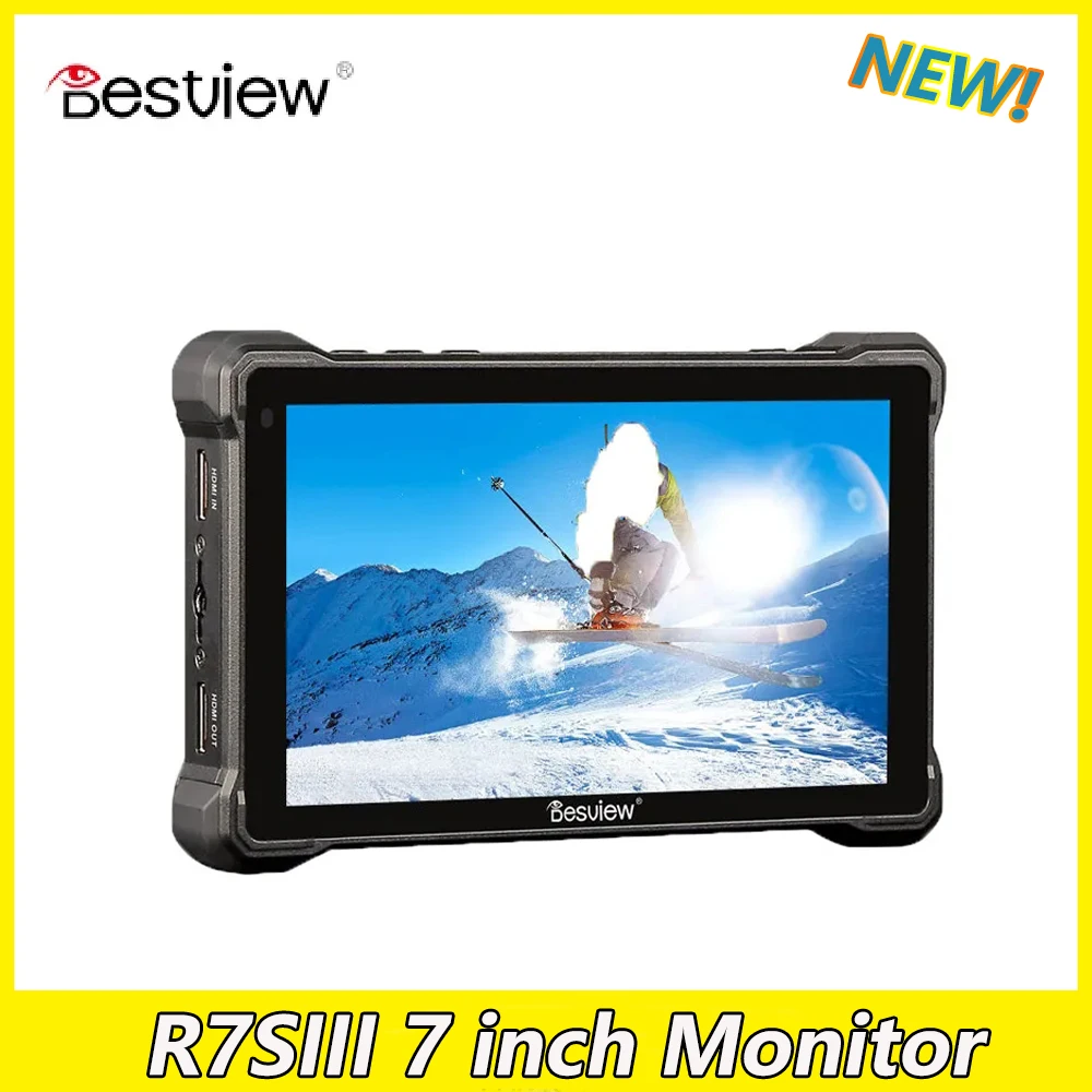 

Desview R7SIII 7 inch Monitor DSLR On-Camera Field Director Touch Screen Full SDI/HD 4K HD 3G-SDI Input/Loopout