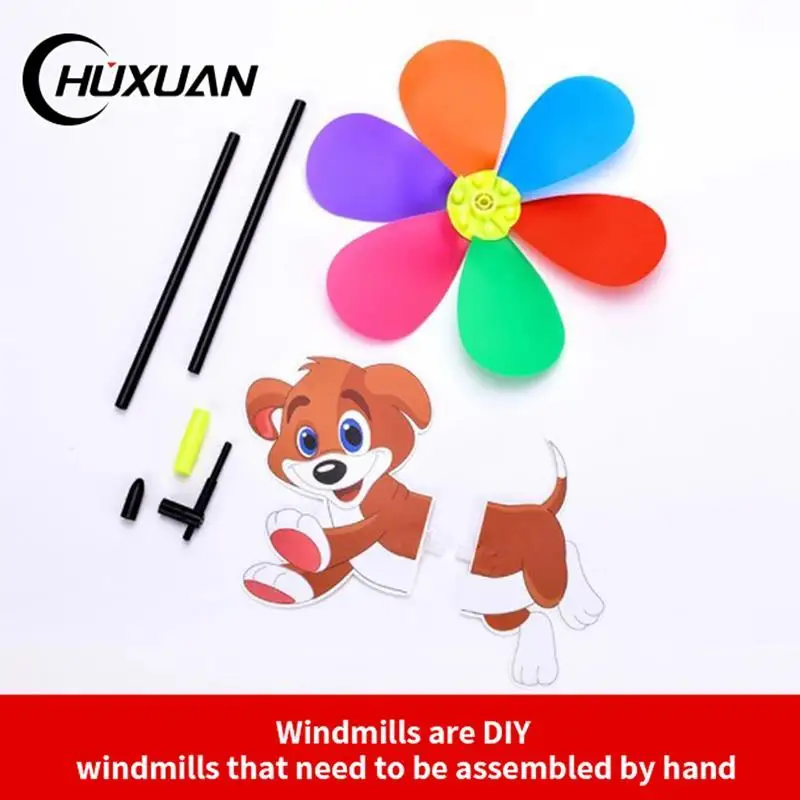 1pc Six Colors Animals Three-dimensional Windmill Cartoon Children Toys Home Garden Decoration Wind Spinner Whirligig Yard Decor
1pc Six Colors Animals Three-dimensional Windmill Cartoon Children Toys Home Garden Decoration Wind Spinner Whirligig Yard Decor