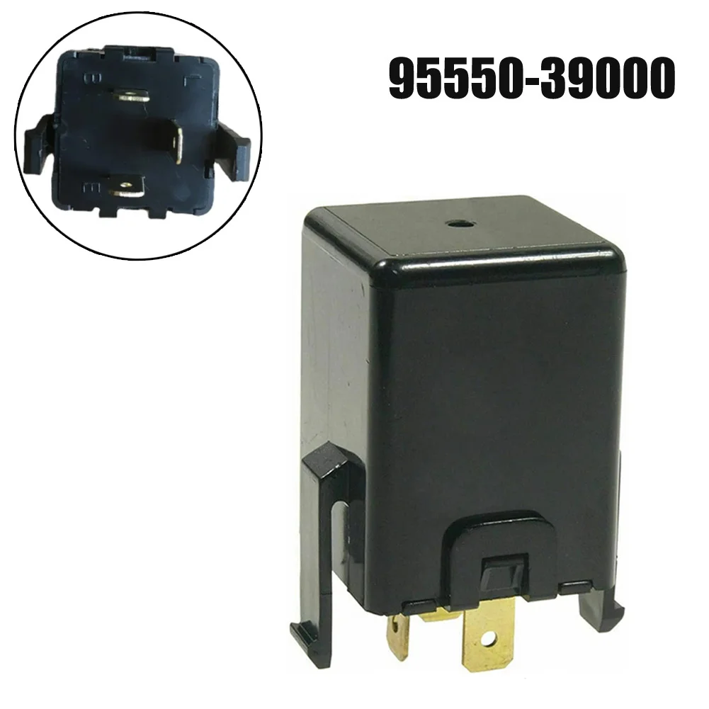 Turn Signal Flasher Relay 3 PIN LED Indicator Black 95550-34000 95550-39000 9555039000 Car Electronic Practical
Turn Signal Flasher Relay 3 PIN LED Indicator Black 95550-34000 95550-39000 9555039000 Car Electronic Practical