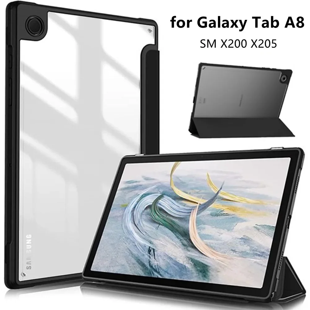 Cover Case For Samsung Galaxy Tab A8 Tablet Cover for Samsung Tab A8 case 10.5 SM-X200 SM-X205 Magnetic Clear tab A 8 X200 Funda
Cover Case For Samsung Galaxy Tab A8 Tablet Cover for Samsung Tab A8 case 10.5 SM-X200 SM-X205 Magnetic Clear tab A 8 X200 Funda