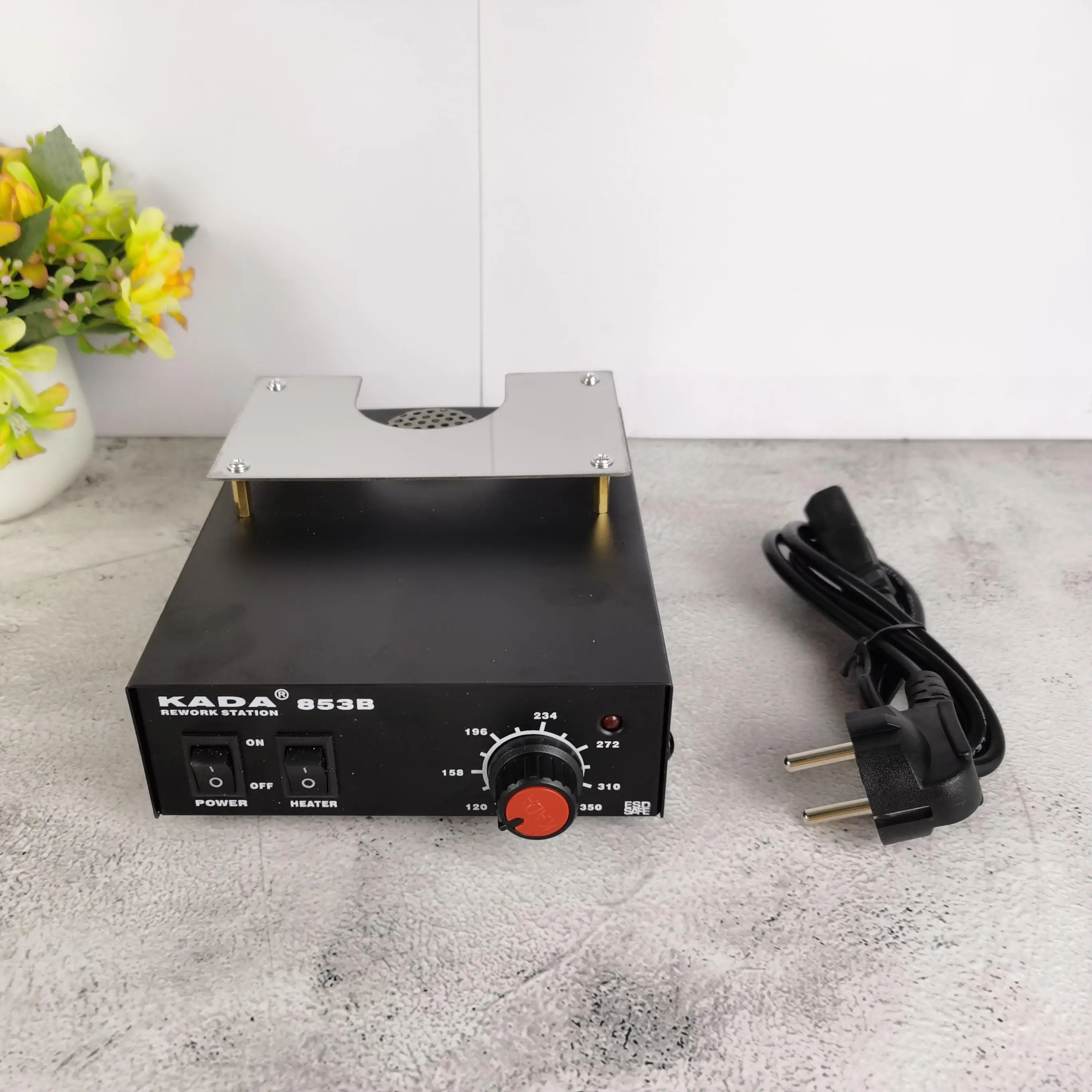 KADA 853B 220V / 110V 540W Preheating Station for BGA PCB BGA Recycling Station Preheating / Hot Air Desoldering Station
KADA 853B 220V / 110V 540W Preheating Station for BGA PCB BGA Recycling Station Preheating / Hot Air Desoldering Station