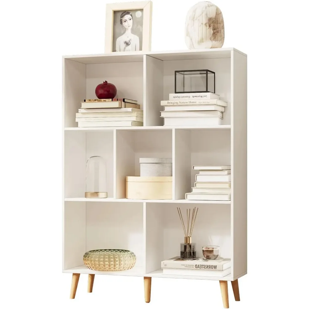 Wooden Bookshelf - 3 Tiered Open Bookcase Storage Cabinet for Living Room, Office, Bedroom, Study Room
Wooden Bookshelf - 3 Tiered Open Bookcase Storage Cabinet for Living Room, Office, Bedroom, Study Room