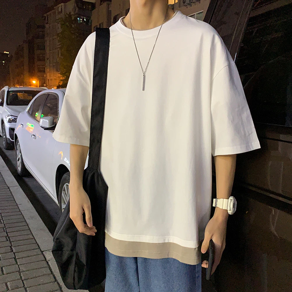 Mens Korean Style Shirt Mens T-Shirt New Fake Hip Hop Korean Mens Oversized Pieces Short Sleeve Style T-Shirts
Mens Korean Style Shirt Mens T-Shirt New Fake Hip Hop Korean Mens Oversized Pieces Short Sleeve Style T-Shirts