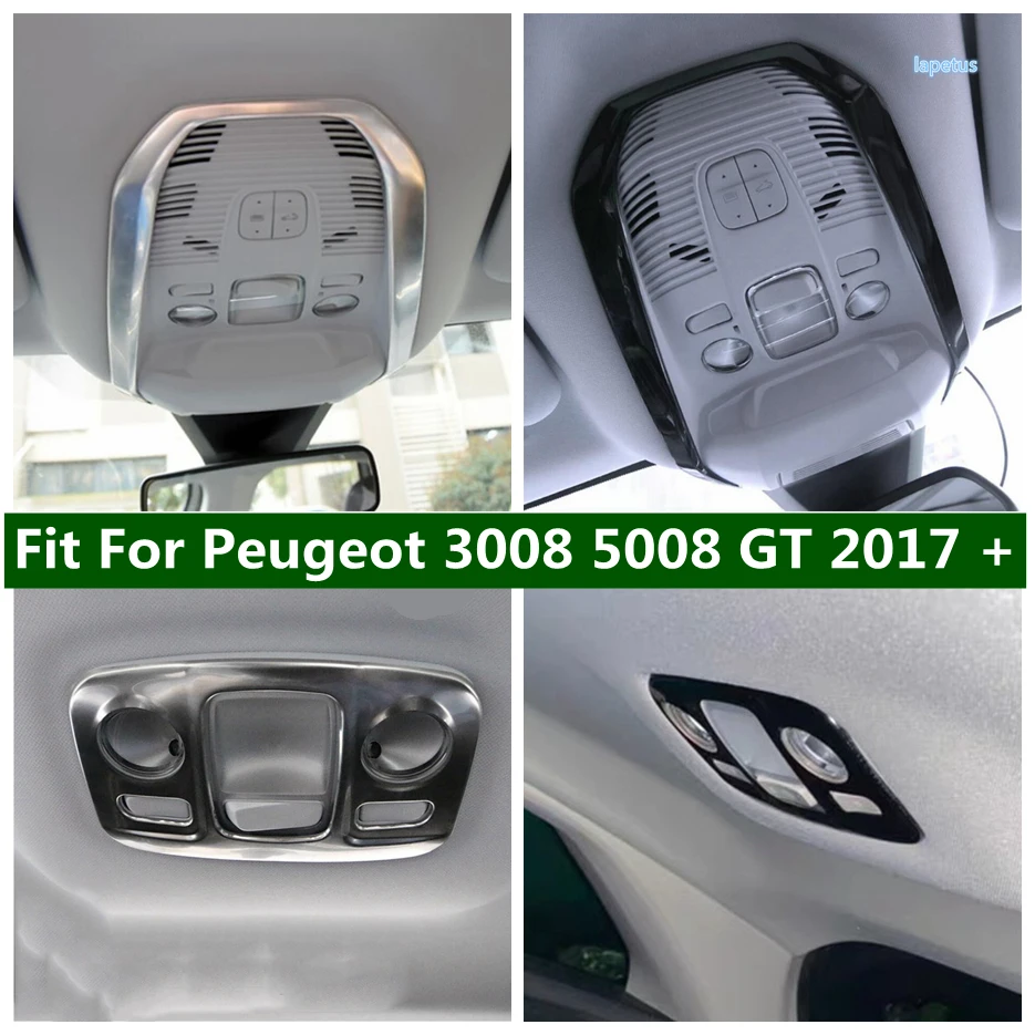 Car Front Rear Reading Lights Roof Lamps Decor Panel Cover Trim For Peugeot 3008 5008 GT 2017 - 2022 Black / Silver Accessories
Car Front Rear Reading Lights Roof Lamps Decor Panel Cover Trim For Peugeot 3008 5008 GT 2017 - 2022 Black / Silver Accessories