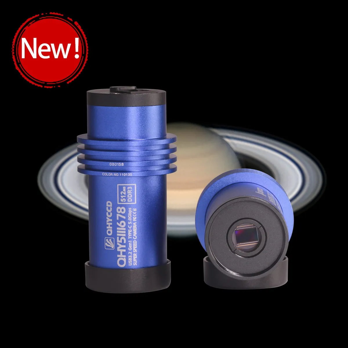 QHYCCD QHY5III678M/C A new generation of highly sensitive near-infrared planetary camera for astrophotography
QHYCCD QHY5III678M/C A new generation of highly sensitive near-infrared planetary camera for astrophotography