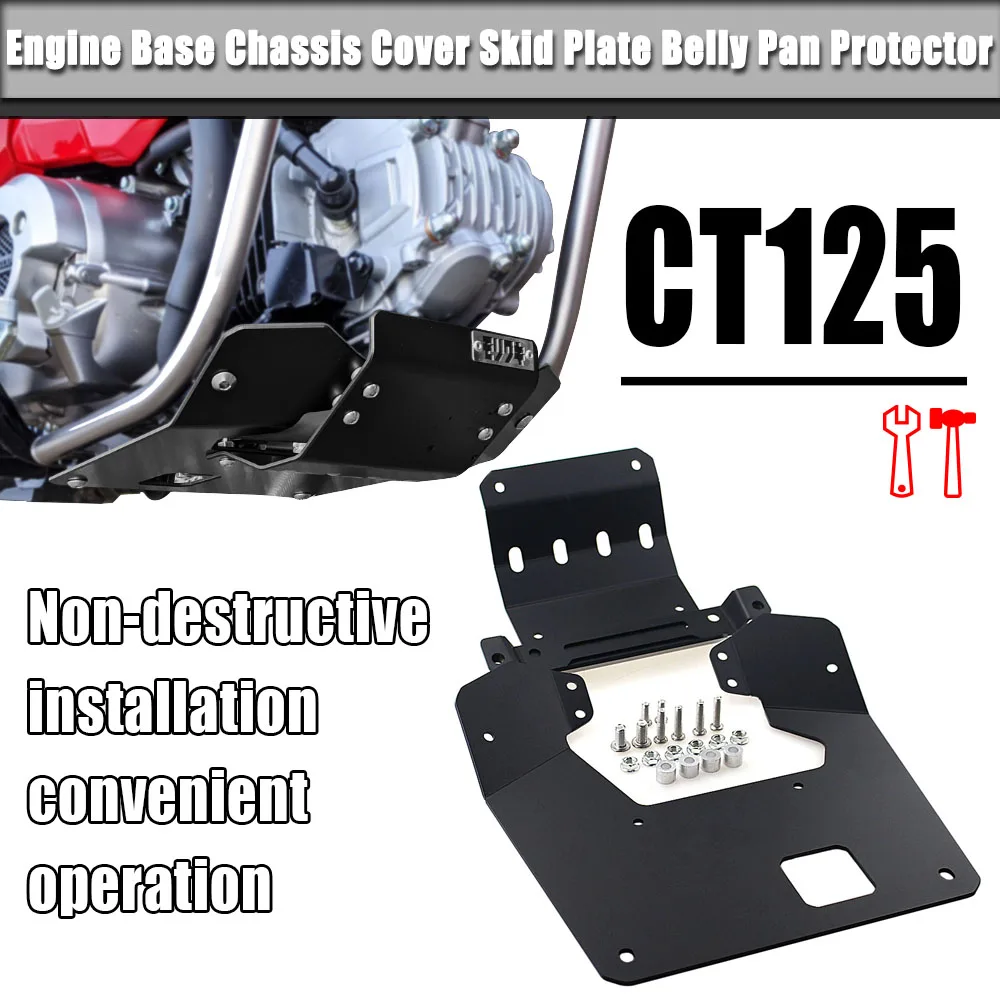 Для Honda CT125 CT 125 2020-2022 мотоцикл под основанием двигателя, крышка шасси, противоскользящая пластина, защита для живота
Для Honda CT125 CT 125 2020-2022 мотоцикл под основанием двигателя, крышка шасси, противоскользящая пластина, защита для живота