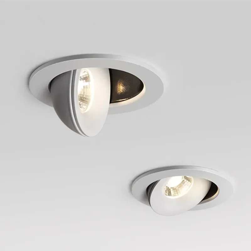 Dimmable Spotlights 360 ° Angle Adjustable LED Embedded COB Circular Downlight 9W 12W 15W Ceiling Light Background Focus
Dimmable Spotlights 360 ° Angle Adjustable LED Embedded COB Circular Downlight 9W 12W 15W Ceiling Light Background Focus
