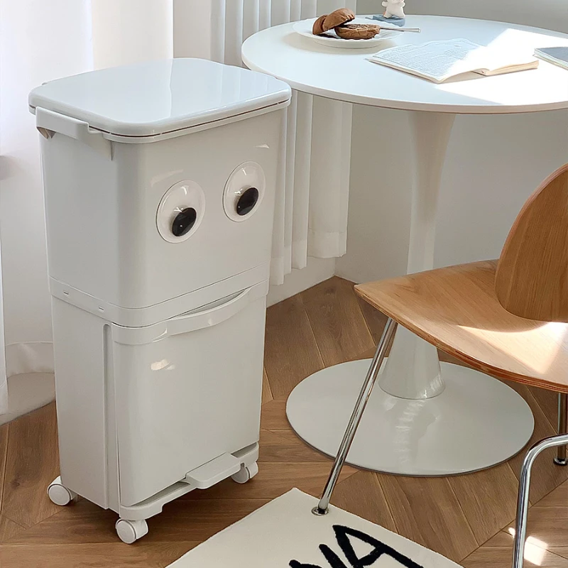 Kitchen Trash Bin: Large Capacity with Dry Wet Separation Foot Pedal Garbage Can with Cover for Clean and Organized Space
Kitchen Trash Bin: Large Capacity with Dry Wet Separation Foot Pedal Garbage Can with Cover for Clean and Organized Space