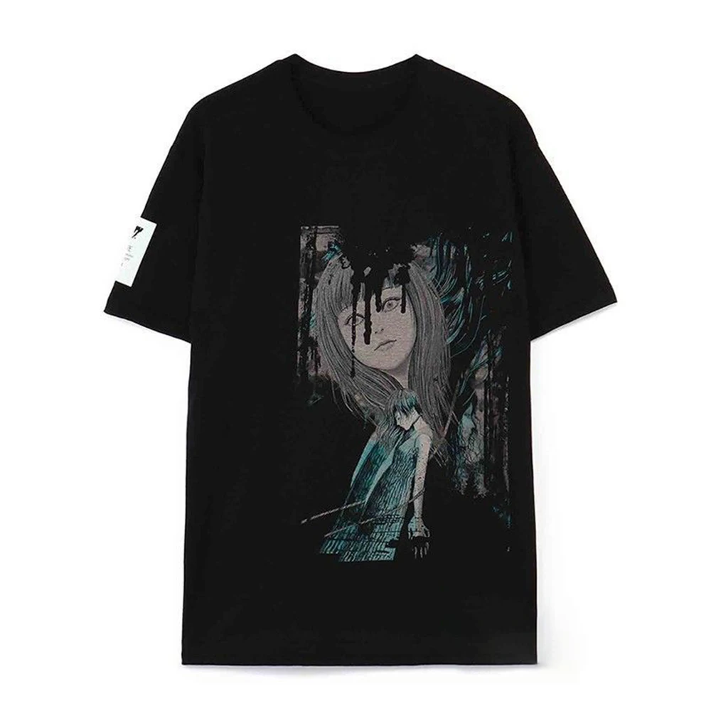 Pure Cotton Summer American Street Hiphop Retro T-shirt Men's Casual Y2K Dark Anime Print Loose Short-sleeved Top Men's Clothing
Pure Cotton Summer American Street Hiphop Retro T-shirt Men's Casual Y2K Dark Anime Print Loose Short-sleeved Top Men's Clothing