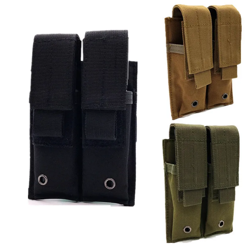 Tactical Magazine Pouch Military Double Pistol Mag Bag Molle Flashlight Pouch Torch Holder Case Outdoor Hunting Knife Holster
Tactical Magazine Pouch Military Double Pistol Mag Bag Molle Flashlight Pouch Torch Holder Case Outdoor Hunting Knife Holster