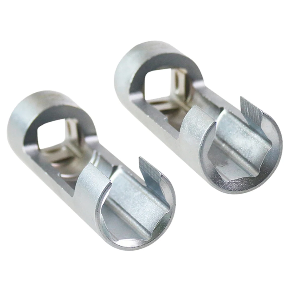 2PCS 1/2 Diesel Injector Fuel Line Socket Wrench Oxygen Sensor Wrench 17/19mm Silver Chrome Vanadium Steel Hand Tools
2PCS 1/2 Diesel Injector Fuel Line Socket Wrench Oxygen Sensor Wrench 17/19mm Silver Chrome Vanadium Steel Hand Tools