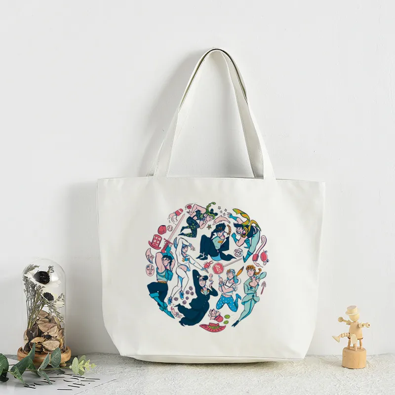 Jojo Bizarre Adventure Jojo Graphic Kujo Jotaro Tote Bag Ladies Harajuku Art Shopping Bags Canvas Printed Reusable ClothBag
Jojo Bizarre Adventure Jojo Graphic Kujo Jotaro Tote Bag Ladies Harajuku Art Shopping Bags Canvas Printed Reusable ClothBag