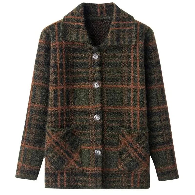 Sweater Coat Women Cardigan 2023 New Jacket Blouse Spring Autumn Grandma's Middle-Aged Old-Aged Mother's Outerwear Female Tide
Sweater Coat Women Cardigan 2023 New Jacket Blouse Spring Autumn Grandma's Middle-Aged Old-Aged Mother's Outerwear Female Tide