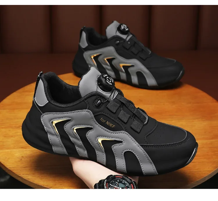 Men's Handmade Casual Sports Shoes Spring 2025 Lightweight Luxury Flat Sole Comfortable Versatile Fashionable Dad Trendy Shoes Men's Handmade Casual Sports Shoes Spring 2025 Lightweight Luxury Flat Sole Comfortable Versatile Fashionable Dad Trendy Shoes