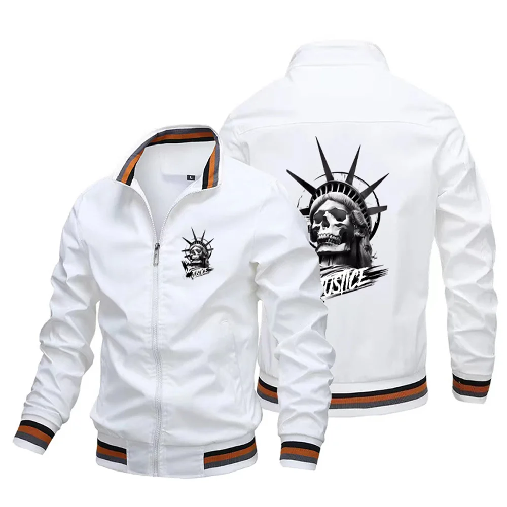 Spring and Summer New Men's Printed T-shirt Pattern Horror Skull Long sleeved Casual Plus Size Jacket Street Round Neck Clothing
Spring and Summer New Men's Printed T-shirt Pattern Horror Skull Long sleeved Casual Plus Size Jacket Street Round Neck Clothing