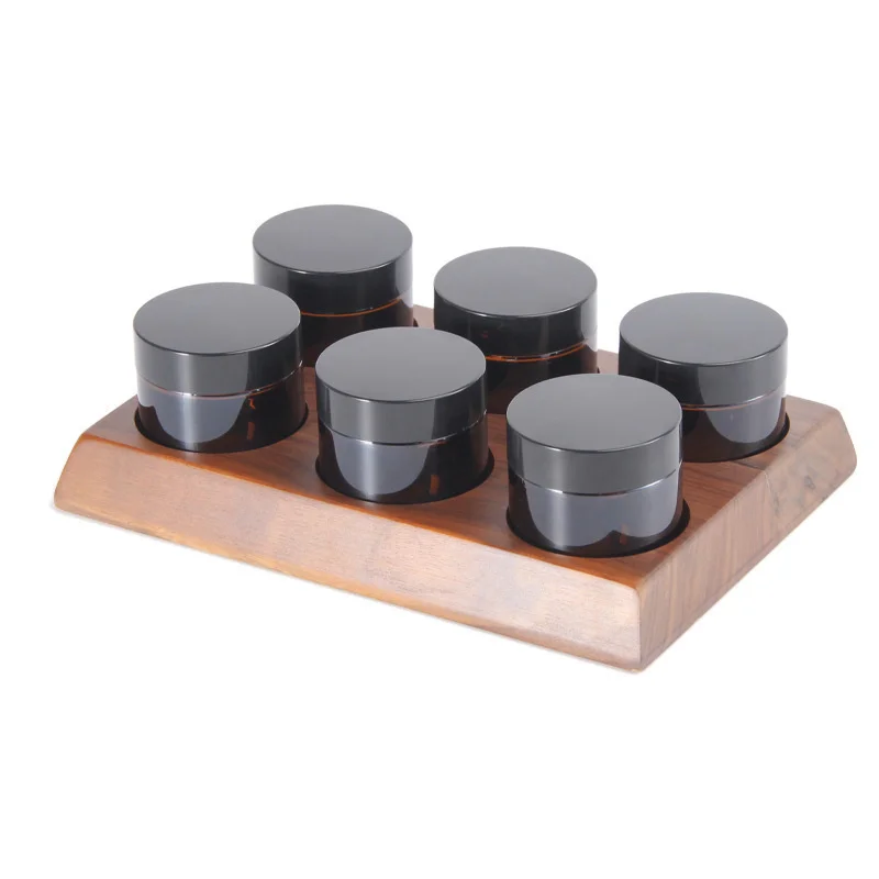 Walnut Solid Wood Base 6 Tubes Single Dose Coffee Bean Storage Rack Wooden Holder Coffee Bean Dosing Glass Kitchen Accessories
Walnut Solid Wood Base 6 Tubes Single Dose Coffee Bean Storage Rack Wooden Holder Coffee Bean Dosing Glass Kitchen Accessories