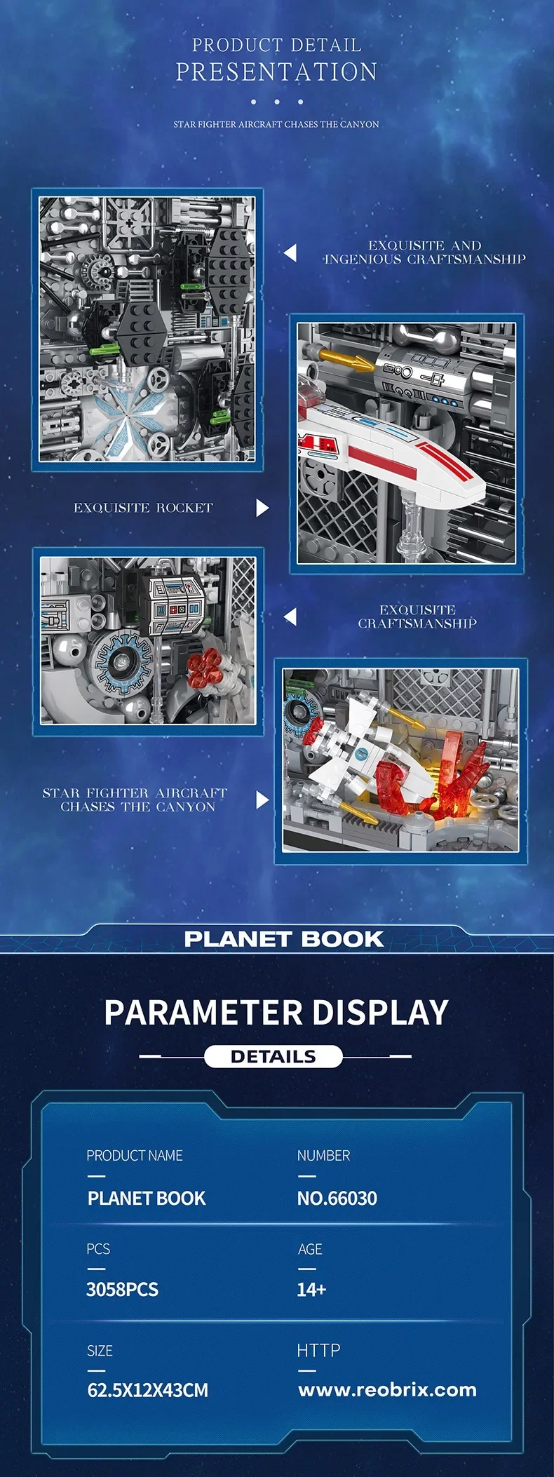 3058PCS Planet Space Station Bookend House Building Blocks Star Aerospace View Bookstore Model Bricks Toy For Children Gift 3058PCS Planet Space Station Bookend House Building Blocks Star Aerospace View Bookstore Model Bricks Toy For Children Gift