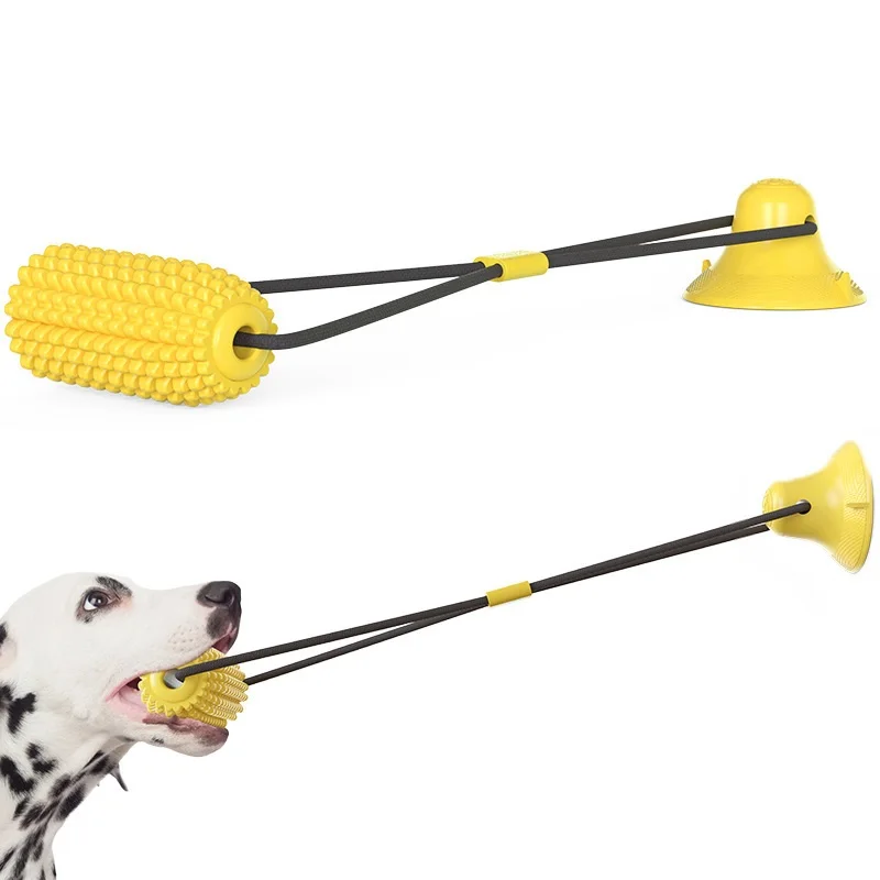Corn Styling Dog Toy Vacuum Suction Cup Pull Rope Teeth Grinding Ball Puppy Indoor Strength Training Dog Accessories
Corn Styling Dog Toy Vacuum Suction Cup Pull Rope Teeth Grinding Ball Puppy Indoor Strength Training Dog Accessories