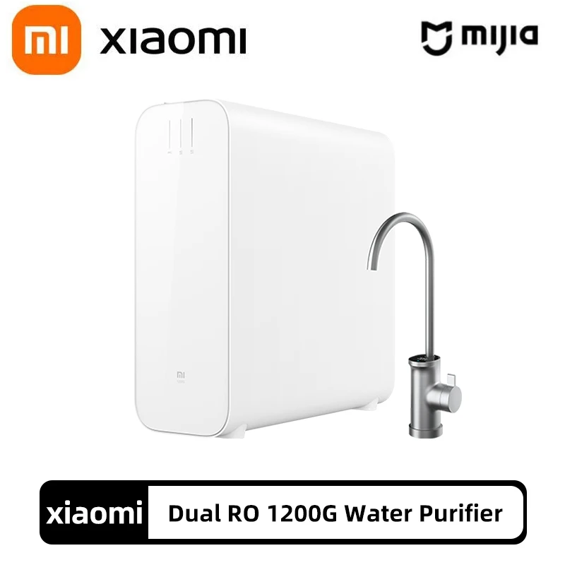 Xiaomi Water Purifier 1200G MR1253 3.2L/min Large Flow Up To 5:1 Pure Wastewater Ratio Best-Selling Filter Element For 5 Years
Xiaomi Water Purifier 1200G MR1253 3.2L/min Large Flow Up To 5:1 Pure Wastewater Ratio Best-Selling Filter Element For 5 Years