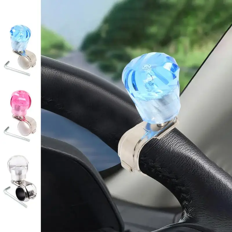 Steering Wheel Ball Knob Tractor Steering Wheel Spin Knob With 360 Degree Grip Ball Turning Hand Control Interior Acceserios
Steering Wheel Ball Knob Tractor Steering Wheel Spin Knob With 360 Degree Grip Ball Turning Hand Control Interior Acceserios