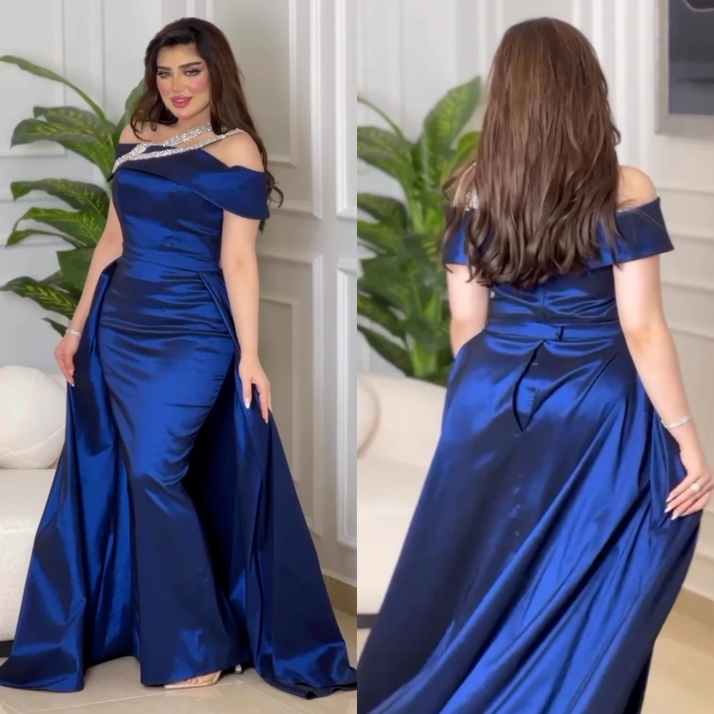 Prom Dress Evening Saudi Arabia Satin Beading A-line One-shoulder Bespoke Occasion Gown Long Es
Prom Dress Evening Saudi Arabia Satin Beading A-line One-shoulder Bespoke Occasion Gown Long Es