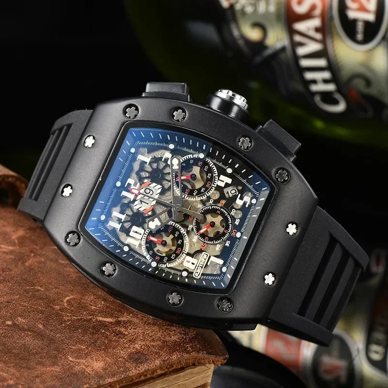 2024 Multi-function Military Diving Watch Automatic 6-pin Clock Men's Top RM Luxury AAA Men's Watch Reloj Hombre Relogio
2024 Multi-function Military Diving Watch Automatic 6-pin Clock Men's Top RM Luxury AAA Men's Watch Reloj Hombre Relogio