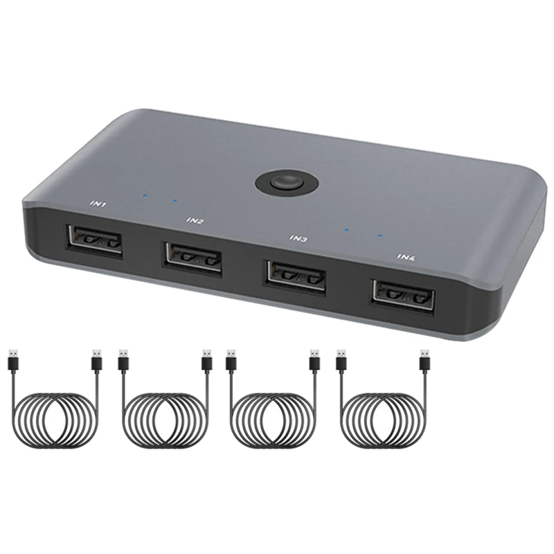 Квм-Разветвитель USB 2,0 для ПК, клавиатуры, мыши, принтера, 4 в 4 выхода, концентратор, конвертер, USB, совместное использование компьютера, хаб-переключатель
Квм-Разветвитель USB 2,0 для ПК, клавиатуры, мыши, принтера, 4 в 4 выхода, концентратор, конвертер, USB, совместное использование компьютера, хаб-переключатель