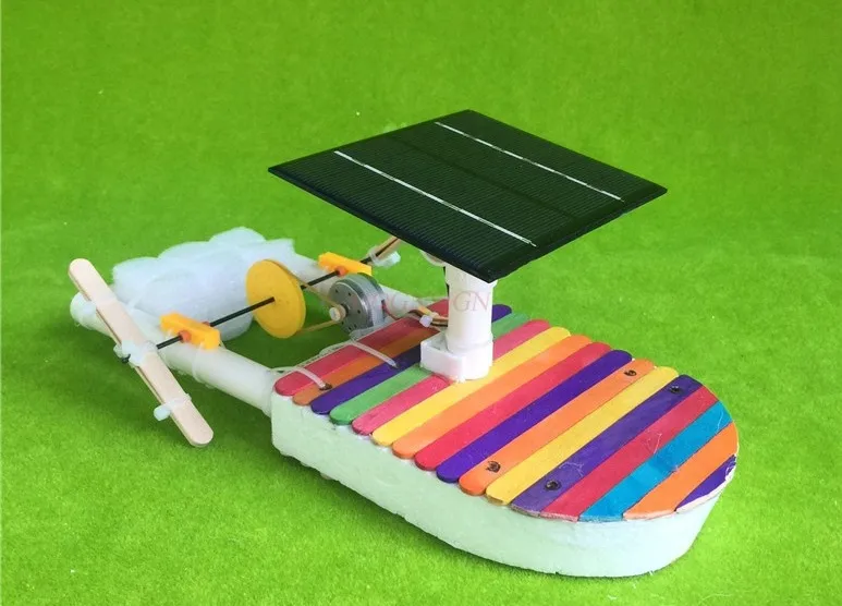 DIY solar foam boat, environmental protection gizmo for elementary school students waste utilization green energy saving handmad
DIY solar foam boat, environmental protection gizmo for elementary school students waste utilization green energy saving handmad