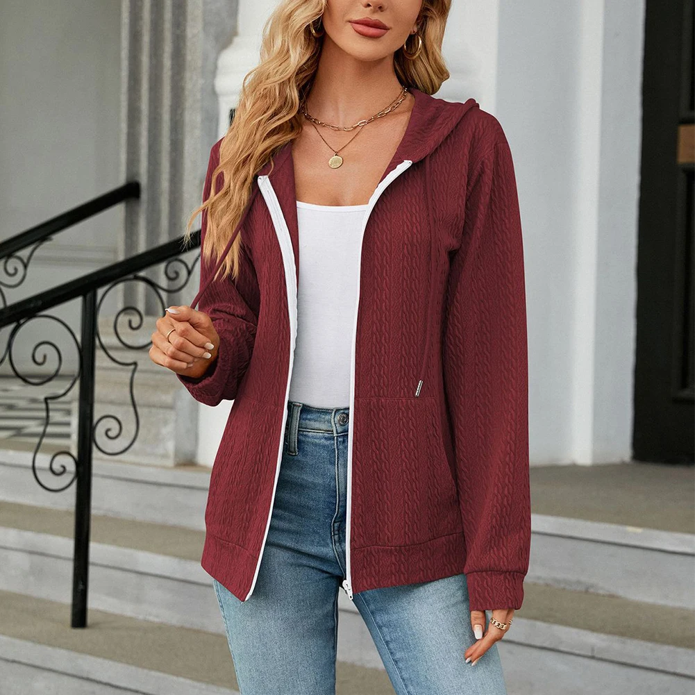 Long Sleeve Coat Top Autum Outdoor Brand New Cardigan Jacket Long Sleeve Slight Stretch Solid Color Comfy Fashion
Long Sleeve Coat Top Autum Outdoor Brand New Cardigan Jacket Long Sleeve Slight Stretch Solid Color Comfy Fashion