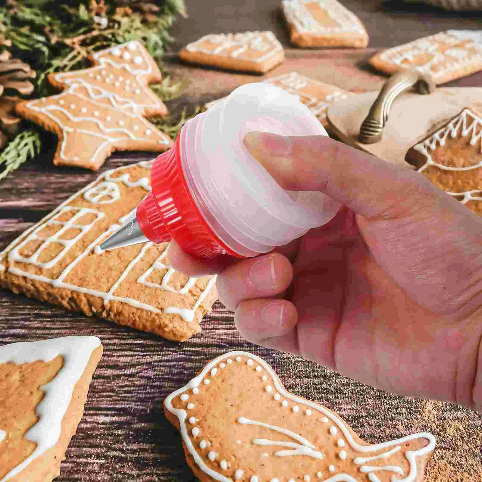 Cookie Icing Bottles Squeeze Writer Bottles Squeeze Bottles Couplers Stainless Steel Tips Clear Dispenser Decorating
Cookie Icing Bottles Squeeze Writer Bottles Squeeze Bottles Couplers Stainless Steel Tips Clear Dispenser Decorating