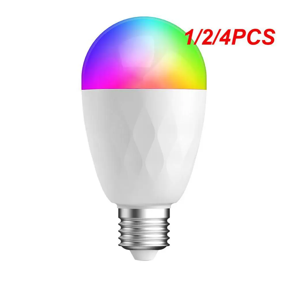 

1/2/4PCS LED RGB Lamp Spotlight Bulb 85-265V Bombillas LED 4W 10W 15W IR Remote Control Led Bulb Smart Led RGBW Lamp Home