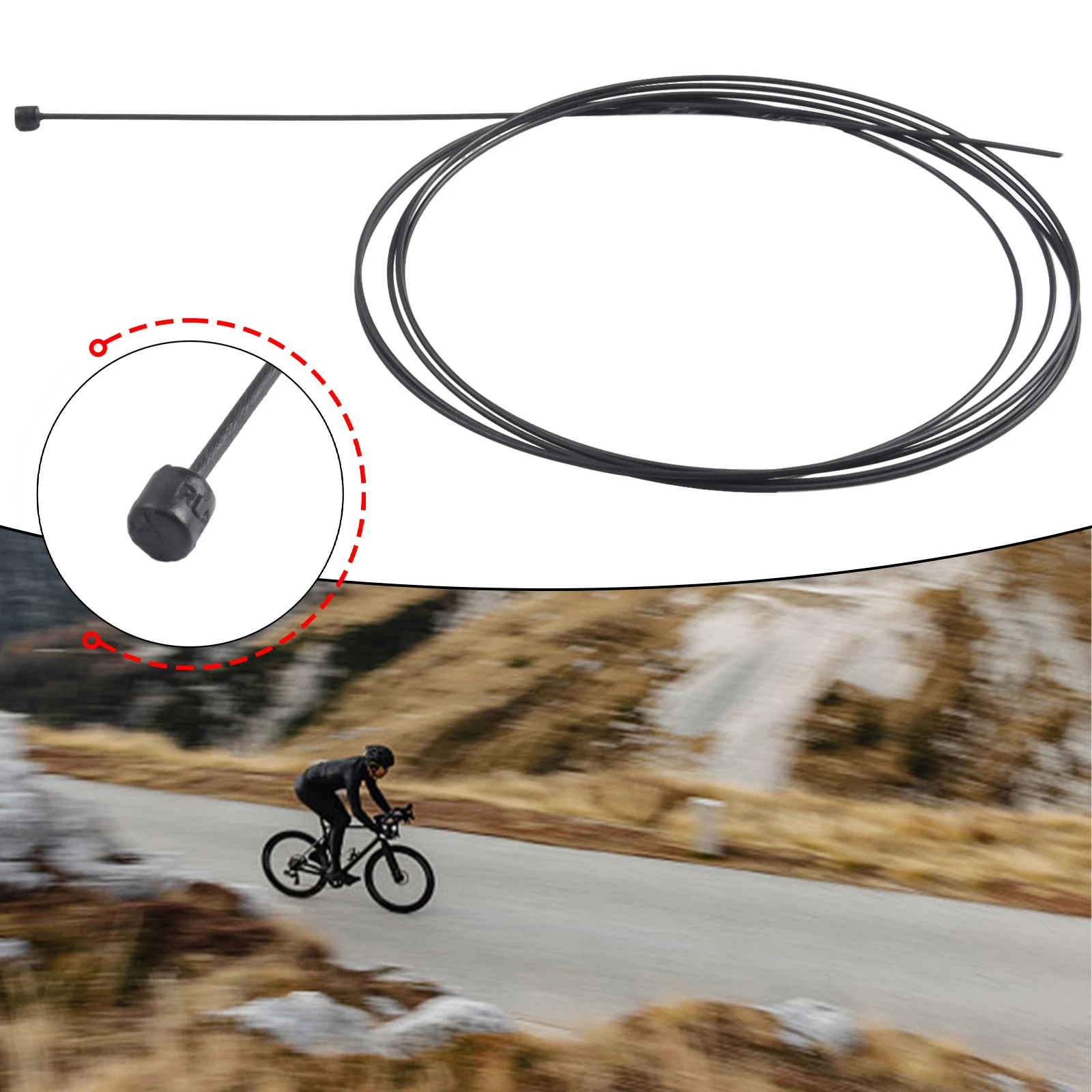 1pc Bicycle Brake Cable Mountain Road Bike Brake Variable Transmission Line Tube Inner Core Wire Universal Shift 2100mm Parts
1pc Bicycle Brake Cable Mountain Road Bike Brake Variable Transmission Line Tube Inner Core Wire Universal Shift 2100mm Parts
